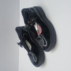 Disney Minnie Mouse Applique Mary Jane School Shoes